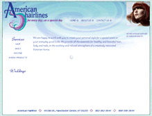 Tablet Screenshot of ahairlines.com